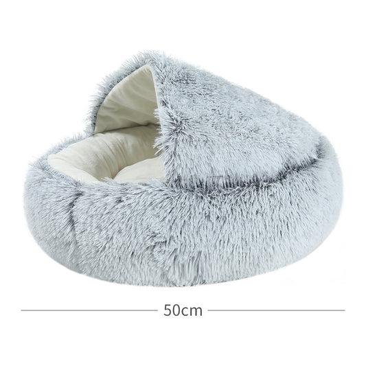 Warm Round Pet Bed