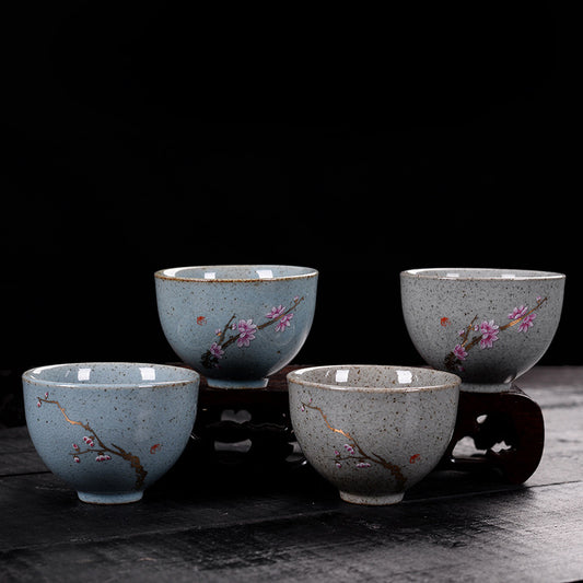 Retro ceramic tea cup